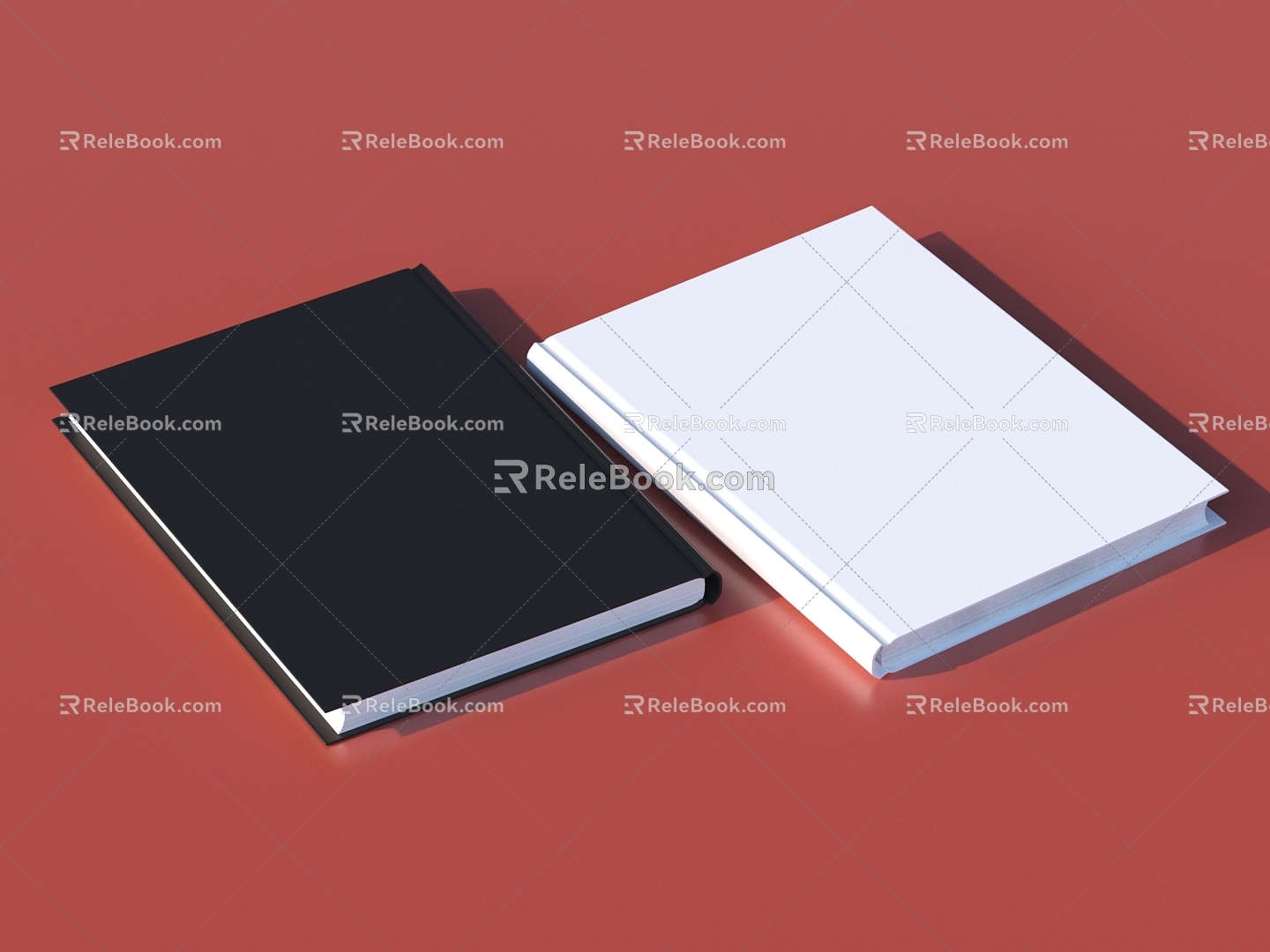 Modern book notebook daily necessities model