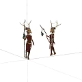 Virtual Character Animation Game Character 3d model