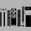 High Quality Headphones and Speakers in Various Styles for Home Audio Systems