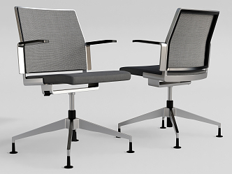 Modern office chair 3d model