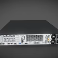 IBM Rack Mount Server With Multiple Ports Slots Ventilation Holes And Indicator Lights