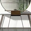 New Chinese-style Duan Jing Desk Entrance Duan Jing Desk 3d model