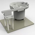 Industrial vibration plate industrial loading and unloading module 1201 3d model