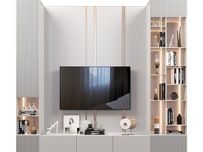 Modern TV Wall model