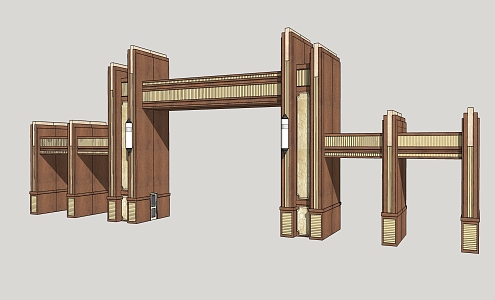 Jane's Gate 3d model