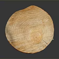 Unique Round Furniture Table With Orange Top And Branch Like Metal Legs