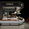 Fresh Fruit Store With Variety Of Wholesale Fruits And Well Arranged Display Counter