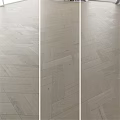 Light Colored Wooden Floor Components With Herringbone Parquet Patterns And Natural Texture
