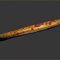 Delicious Round Pizza With Fresh Tomato Toppings Melted Cheese And Golden Crust