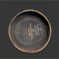 Hand Carved Terracotta Pottery Bowl With Sculpted Interior Design And Artisan Craftsmanship