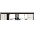 Modern Entrance Gate Design With Driveway Access Control And Metal Structure