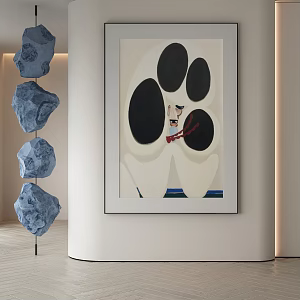 decorative painting 3d model