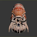 Modern Nautilus Conch Bone Snail 3d model
