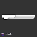 Modern White Architectural Component With Sleek Design For Interior Decoration