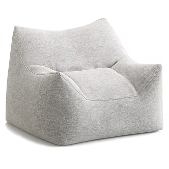 Modern Single Sofa 3d model