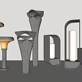 Modern Outdoor Lights With Various Stylish Designs For Garden Illumination