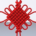 New Wall Decoration Chinese Knot 3D Model 3d model