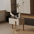 Modern bedside table 3d model