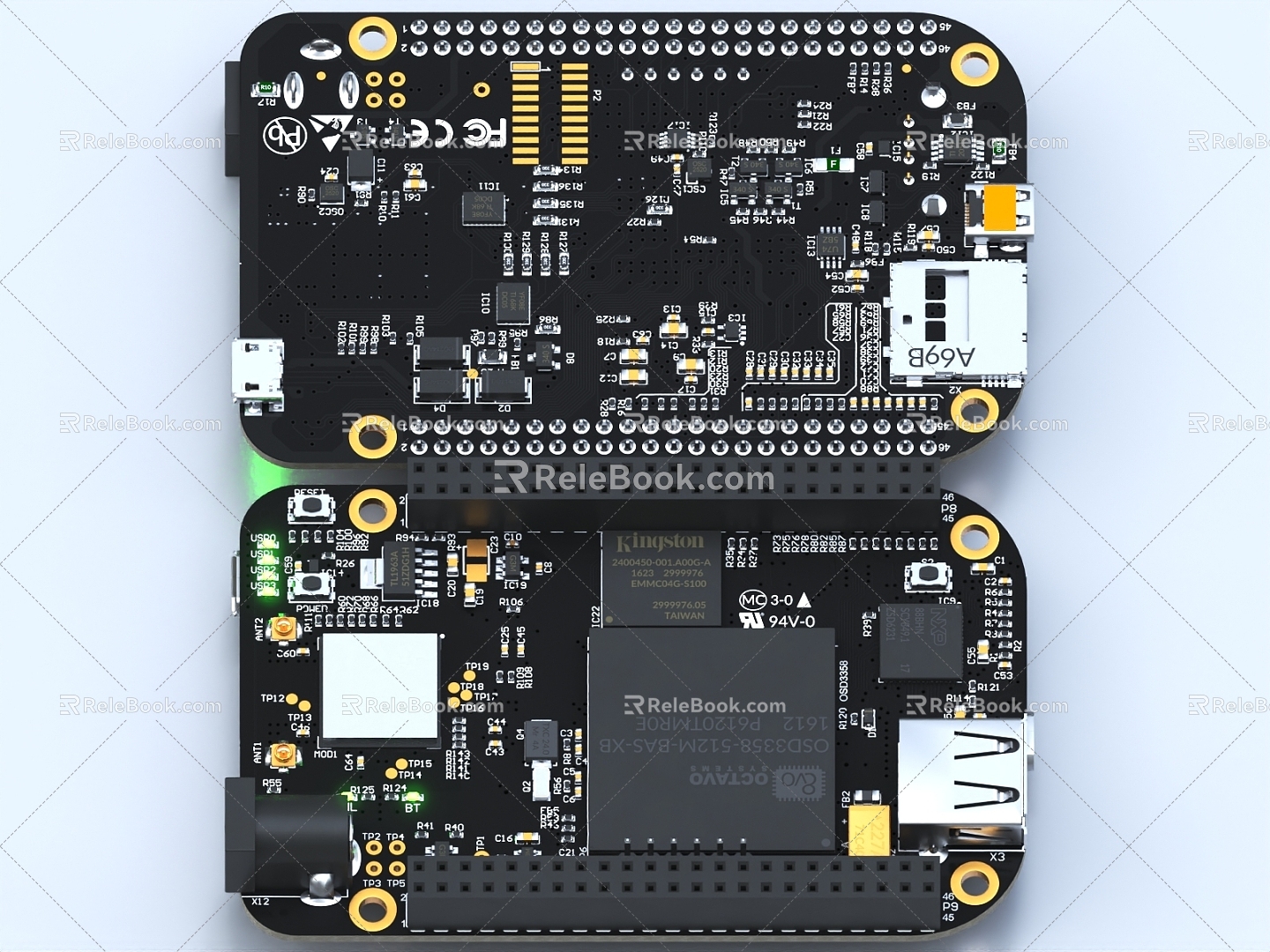 Circuit board electronic components PCB board motherboard technology industrial chip circuit board model