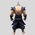 Men Japanese Samurai Samurai Ronin Japanese Ronin Muscle Male Yasso 3d model