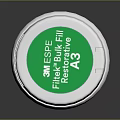 White Fiteko Restorative Medical Bottle With Clear Label And USA Origin