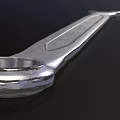 Stainless Steel Open End Wrench Durable Metal Hand Tool For Mechanical Work