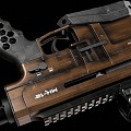 Shotgun MK12 semi-automatic shotgun rifle assault rifle 3d model