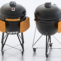 grill portable grill grill grill table grill oven 3d model