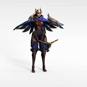 Wings of Quindelmarcia 3d model