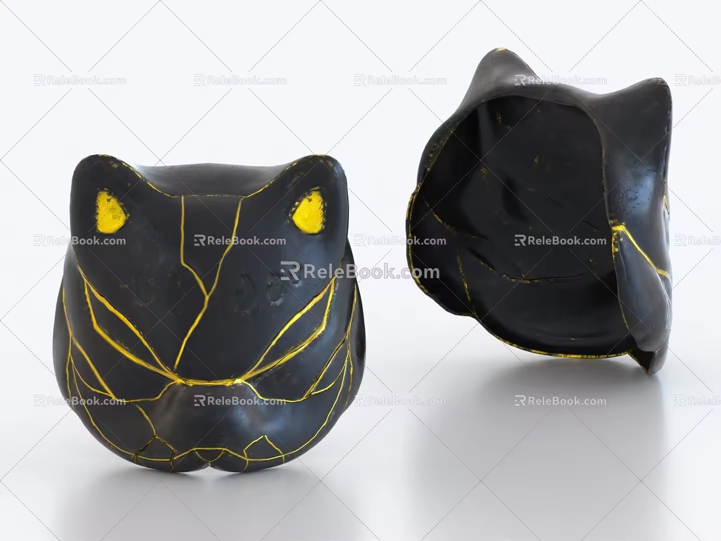 Mask mask face decoration 3d model