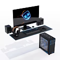 Modern Computer Desktop Computer 3d model