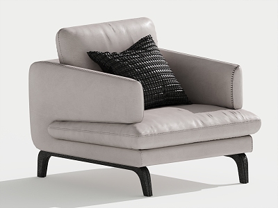 Modern Single Sofa Single Leisure Chair model