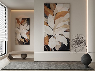 decorative painting 3d model