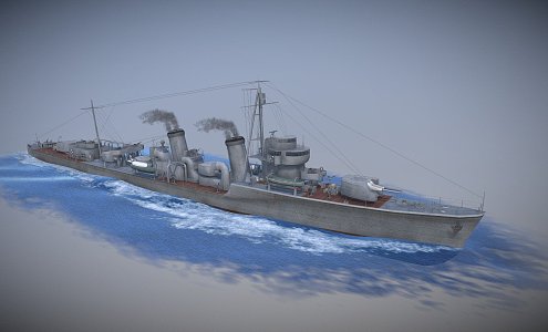 Ship Engineering Ship 3d model