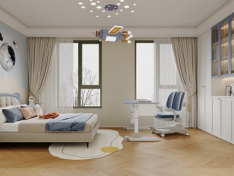 Modern Children's Room 3d model