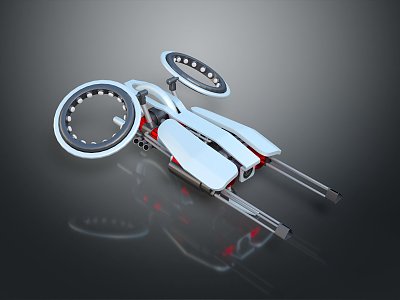 Modern fighter sci-fighter sci-fighter space fighter 3d model