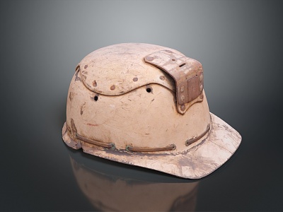 Helmet Miner's Hat Mine's Hat Safety Helmet Activity Helmet Safety Helmet Protective Helmet Protective Equipment 3d model