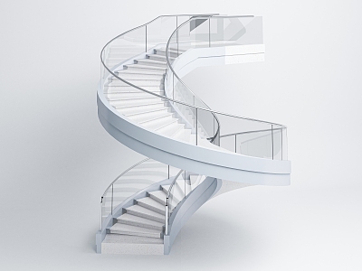 revolving staircase model