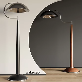 Middle style floor lamp 3d model