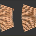 Construction Scaffolding System Featuring Wooden Planks Staircase And Platform Design