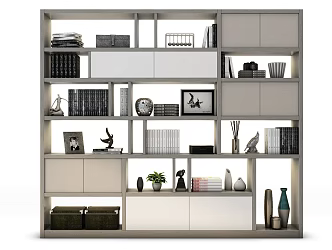 Bookcase 3d model