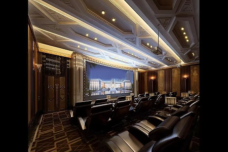 AV Room 3d model