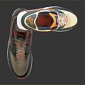 Modern sneaker Travel Shoes Mountaineering Shoes 3d model