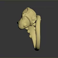 Unique Gold Skull Ring Design With Shiny Metallic Finish And Intricate Details