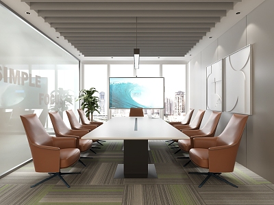 Small Conference Room Negotiation Room Reception Room model