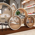 Farm Fresh Produce Specialty Store With Wooden Shelves Fruits Vegetables Central Display And Pendant Lights