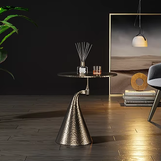 Modern round several sides and corners ornaments 3d model