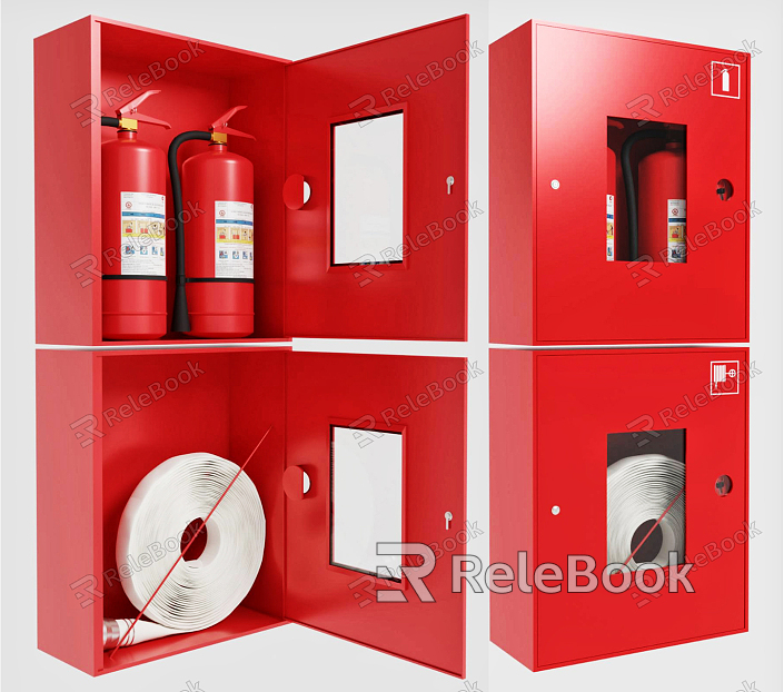 Modern fire cabinet model