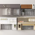 Modern And Traditional Shop Signboard Designs With Diverse Material Frames On Storefronts