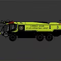 Modern Yellow Black Heavy Duty Utility Vehicle With Lifting Arm And Multi Wheel Design